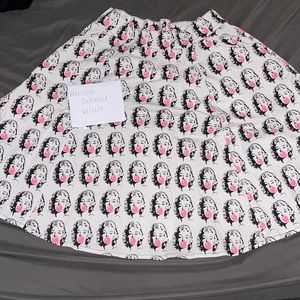 Bonsai Kitten Marilyn Bubblegum Circle Skirt